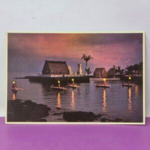Vintage Royal 4‎ Postcards Hawaii Kailua-Kona Scenic Views King Kamehameha Hotel